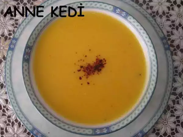Tarif Balkabağı çorbası
