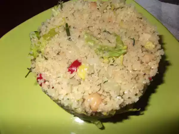 Tarif Nohutlu bulgur salatası ve yeni şablonum
