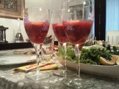 Tarif Portakal sulu, kırmızı şaraplı punch