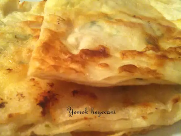 Tarif Hazır yufka ile gözleme