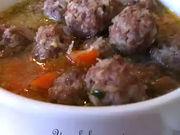 Tarif Köfteli havuçlu çorba