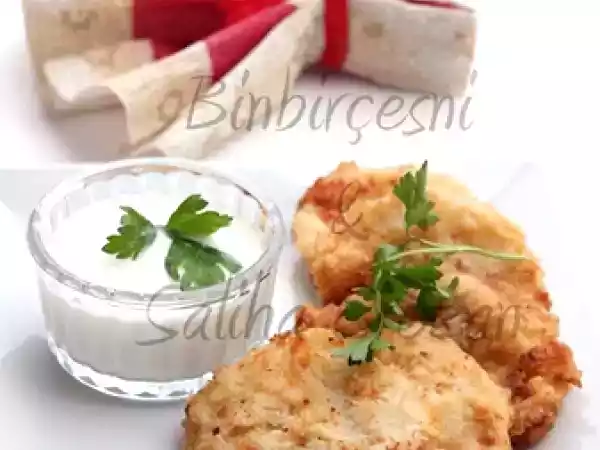 Tarif Kereviz pane & yoğurt soslu