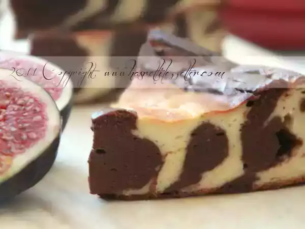 Tarif Zebra cheescake