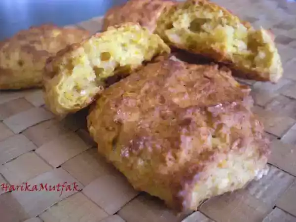 Tarif Yulaflı portakallı bisküvi