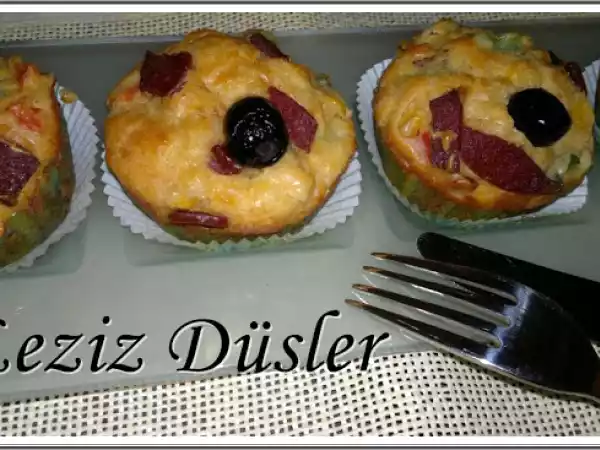 Tarif Pizza muffinler