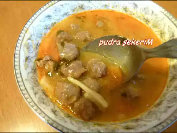 Tarif Köfteli çorba