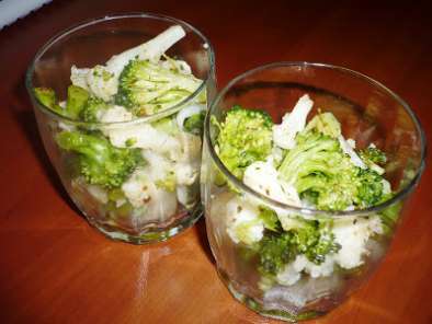 Tarif Brokoli ve karnabahar salataları