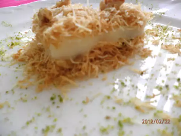 Tarif Muhallebili kadayıf