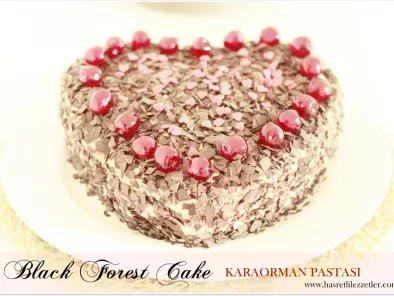 Tarif Meşhur alman pastası: karaorman pastası | black forest cake