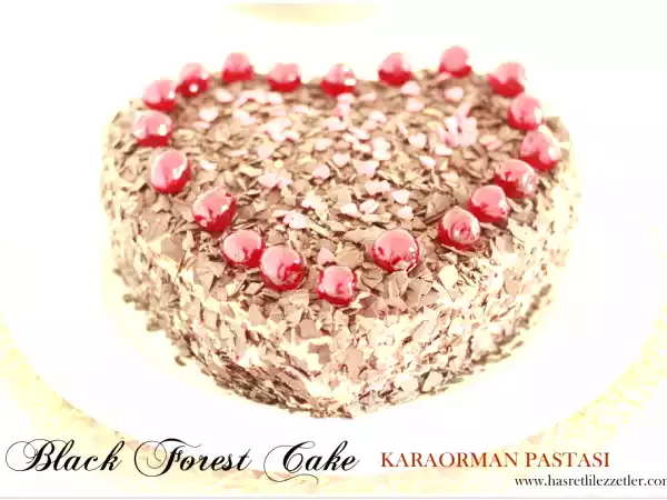 Tarif Meşhur alman pastası: karaorman pastası | black forest cake
