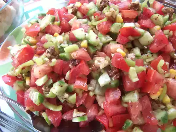 Tarif Gavurdağ salatası