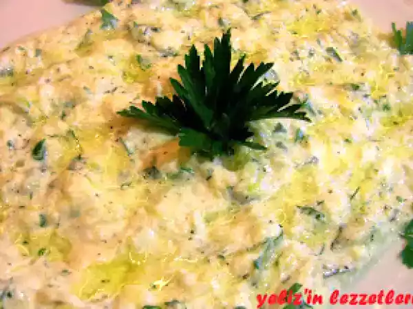 Tarif Yoğurtlu kabak salatasi