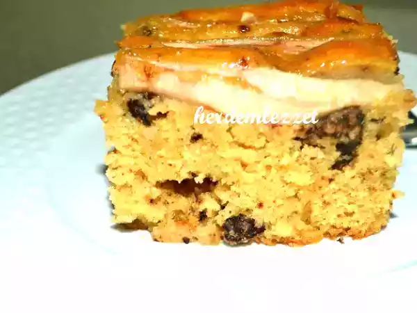 Tarif Armutlu cevi̇zli̇ kek