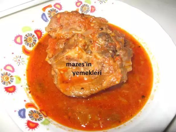 Tarif Osso buco - mazes'çe
