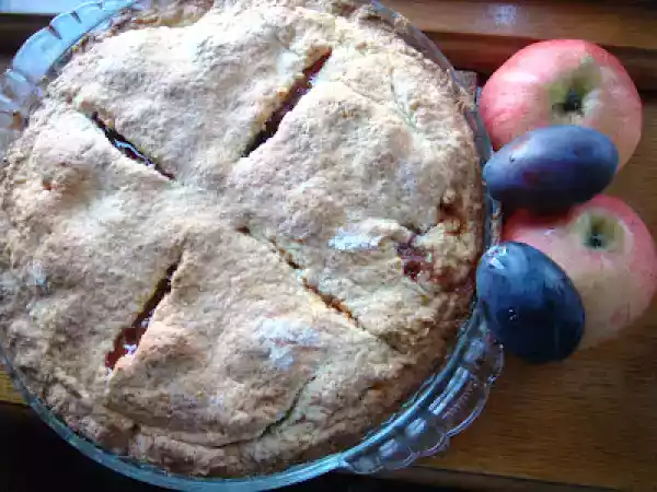 Tarif Elmalı/erikli karmelli tart