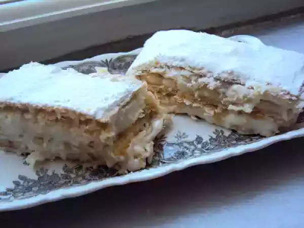 Tarif Muzlu milföy pastası