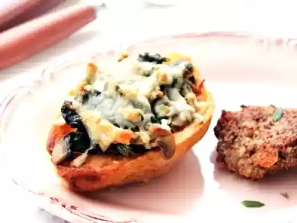 Tarif Ispanak, mantarlı patates çanakları ve kimyonlu köfte