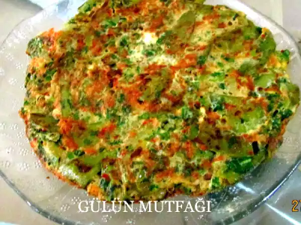 Tarif Taze bezelye omleti̇