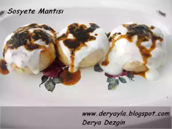Tarif Sosyete mantısı