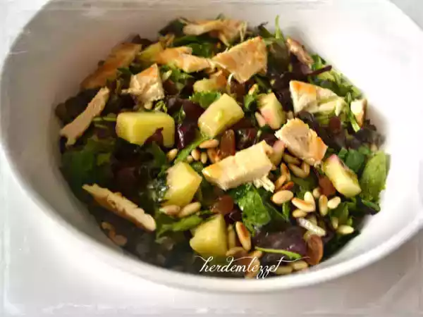 Tarif Ananasli tavuklu salata