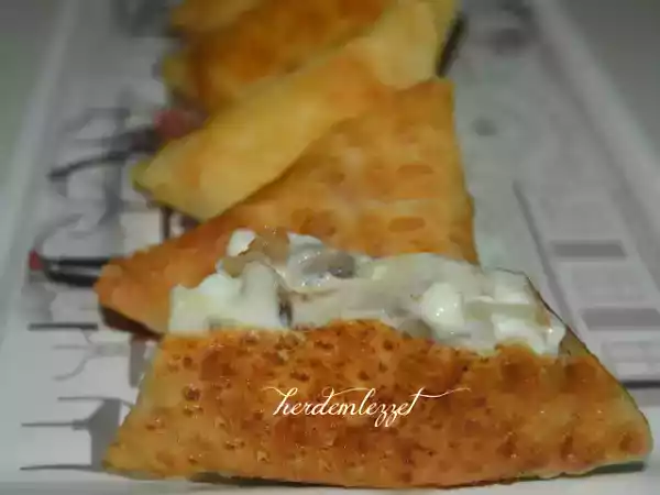 Tarif Beşamelli̇ mantarli muska böreği̇