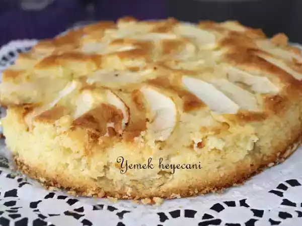 Tarif Nefis elmalı kek