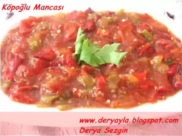 Tarif Köpoğlu mancası