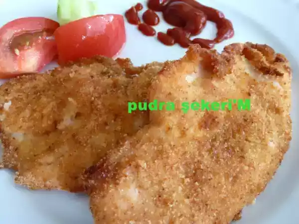 Tarif Fırında tavuk şinitzel