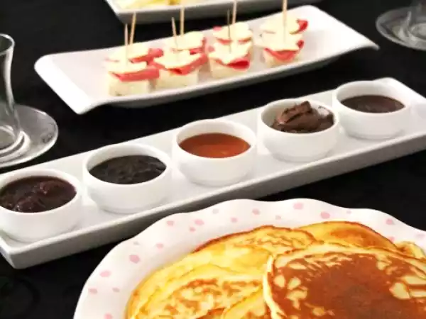Tarif Pancakek'li̇ pazar kahvaltisi