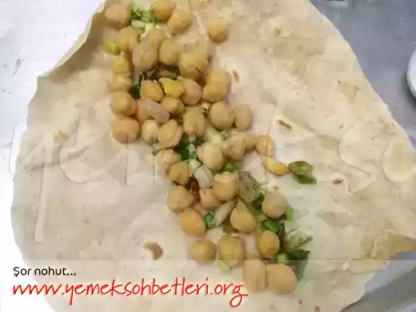 Tarif Şor nohut...