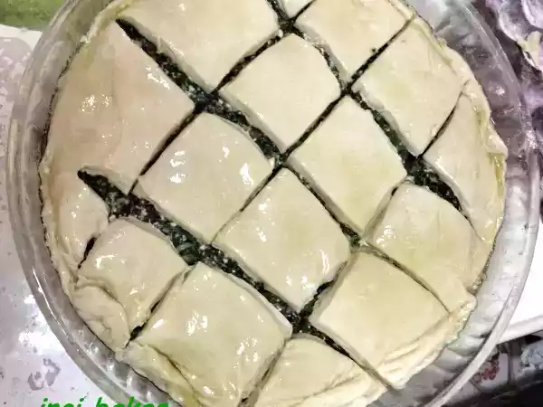Tarif Ispanakli el açmasi börek