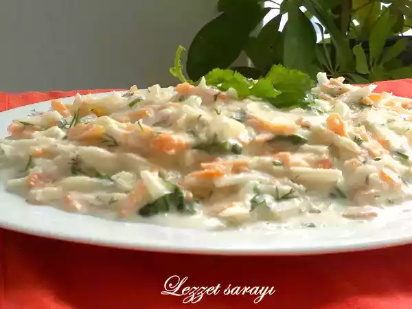 Tarif Yer elması salatası