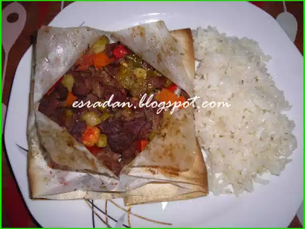 Tarif Kağit kebabi