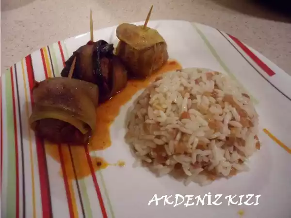 Tarif Kabaklı islim kebap