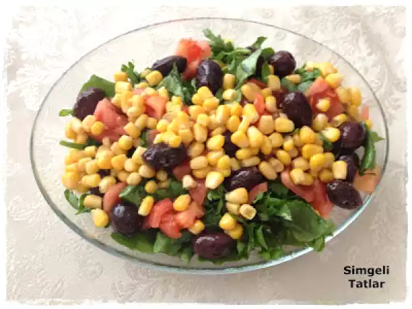 Tarif Kahvaltı salatası