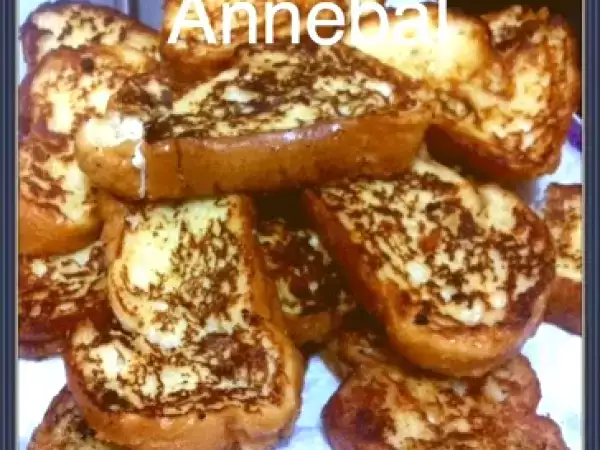 Tarif Yumurtalı ekmek kızartması (balık ekmek)