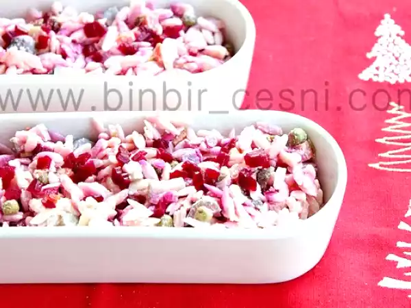Tarif Pancarlı arpa şehriye salatası tarifi