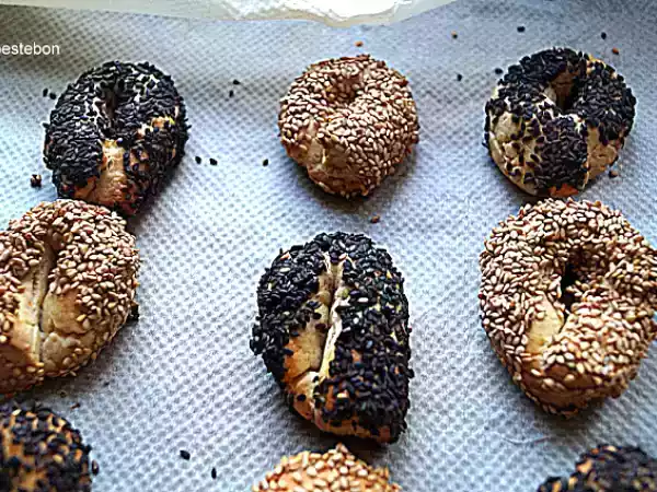 Tarif Susamli tatli kurabiyeler anyz tarfileri xi