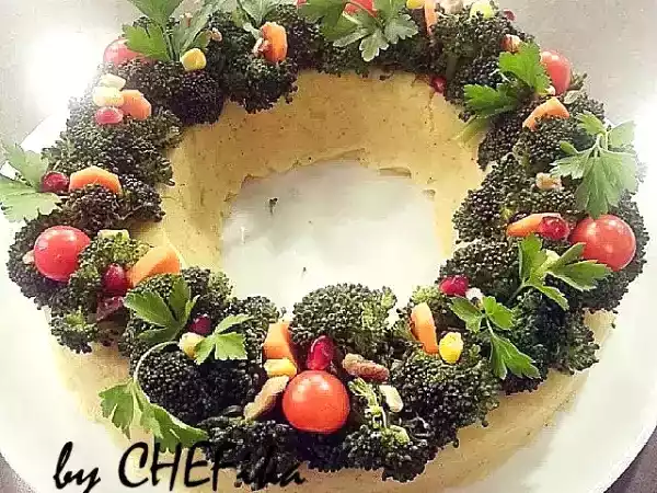 Tarif Patatesten çelenk