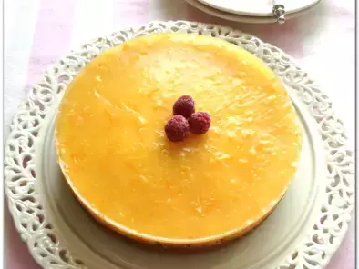 Limonlu-portakallı cheesecake