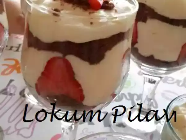 Tarif Çilekli magnolia puding