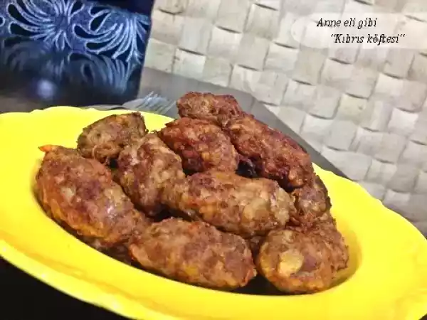 Tarif Kibris köftesi̇