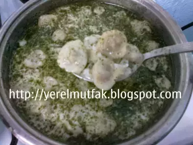 Tarif Şişbörek çorbasi & manti çorbasi (antakya yemekleri şişberek