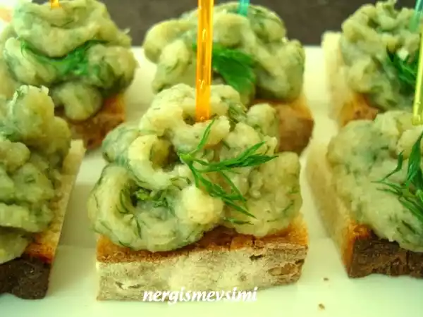 Tarif Engi̇nar ezmeli̇ kanepe