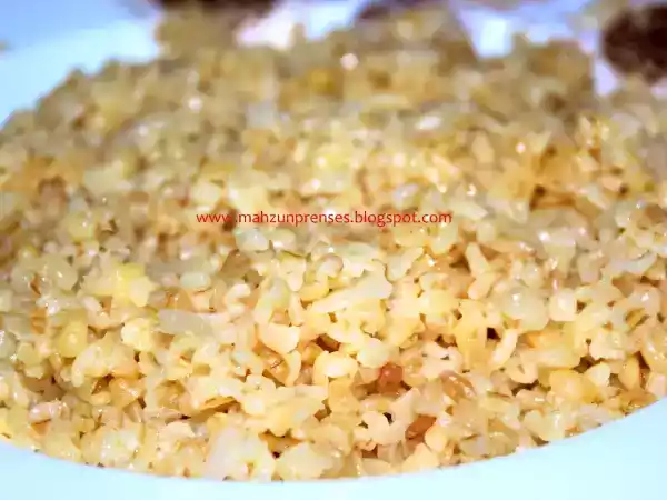 Tarif Sevdi̇ği̇mi̇z bulgur pi̇lavi