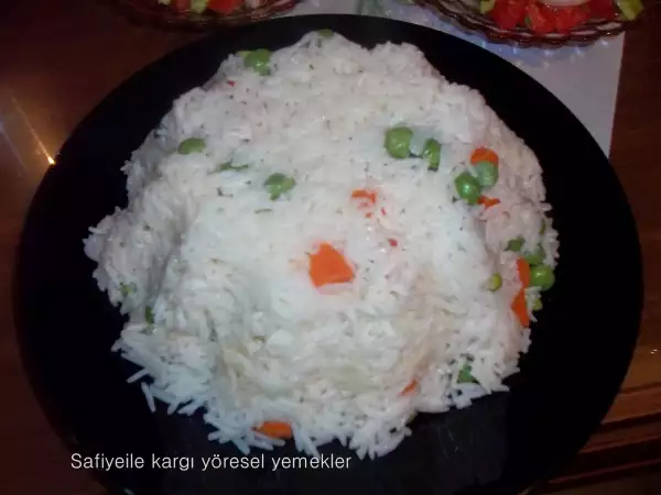 Tarif Haşlamalı pilavı