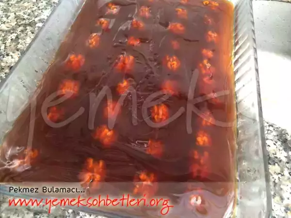 Tarif Pekmez bulamacı