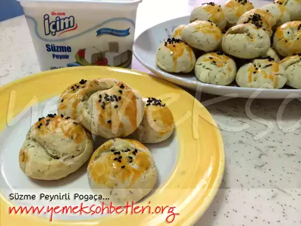 Tarif Süzme peynirli poğaça