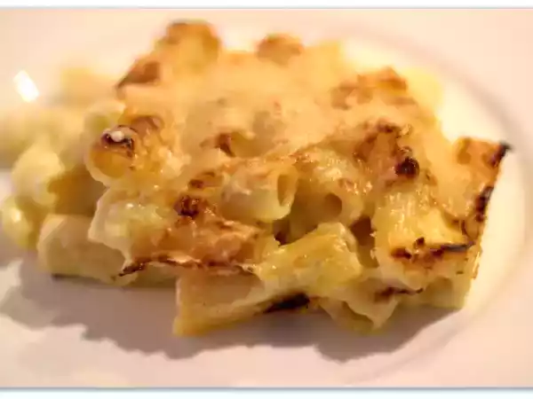 Tarif Fırında peynirli tortiglioni