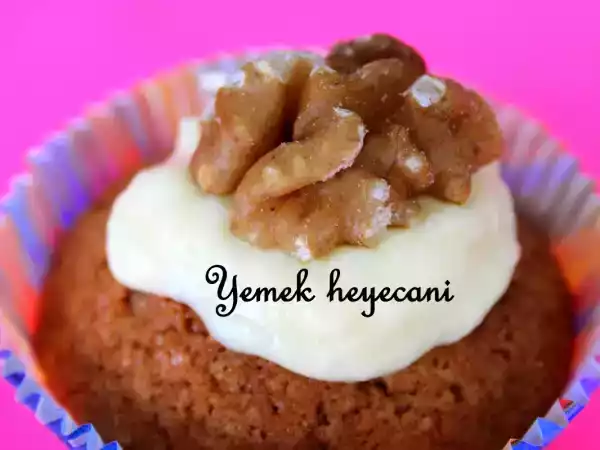 Tarif Cevizli nefis cupcake